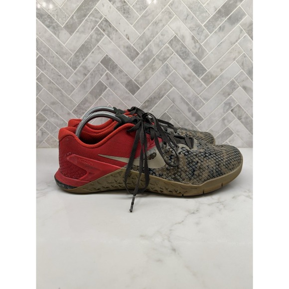 Nike Other - Nike Metcon‎ 4 Green Camo Red CrossFit Shoes Sneakers BV1636-301 Mens Size 10.5
